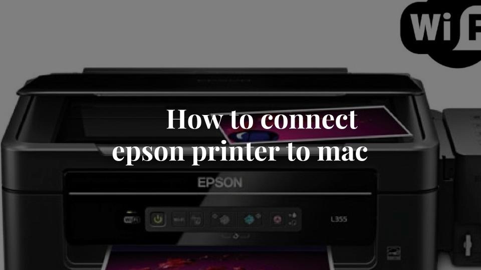 epson printer mac