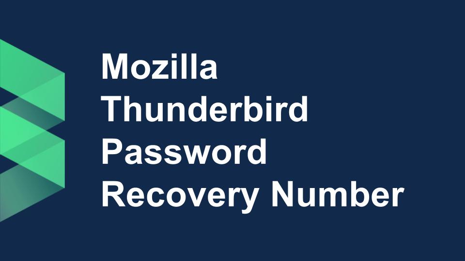 mozilla thunderbird change email password